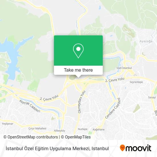 İstanbul Özel Eğitim Uygulama Merkezi map