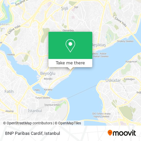BNP Paribas Cardif map
