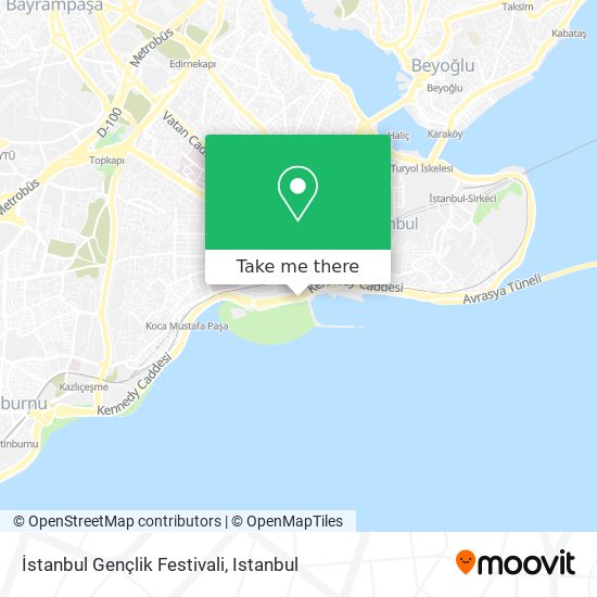 İstanbul Gençlik Festivali map