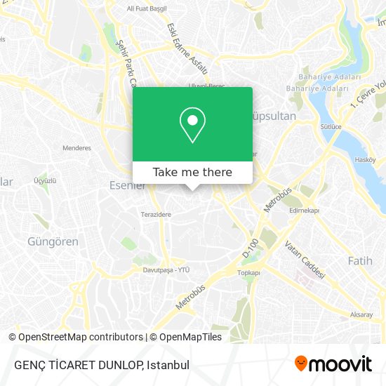 GENÇ TİCARET DUNLOP map