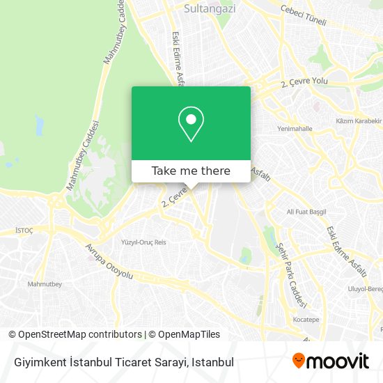 Giyimkent İstanbul Ticaret Sarayi map