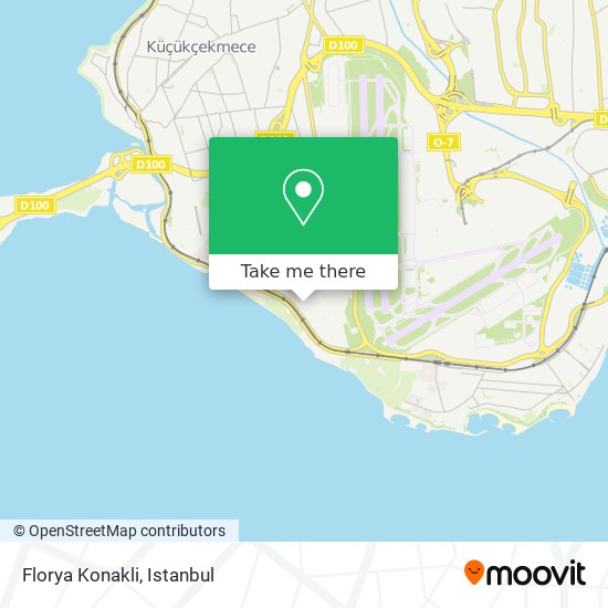 Florya Konakli map