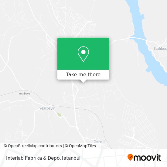 Interlab Fabrika & Depo map