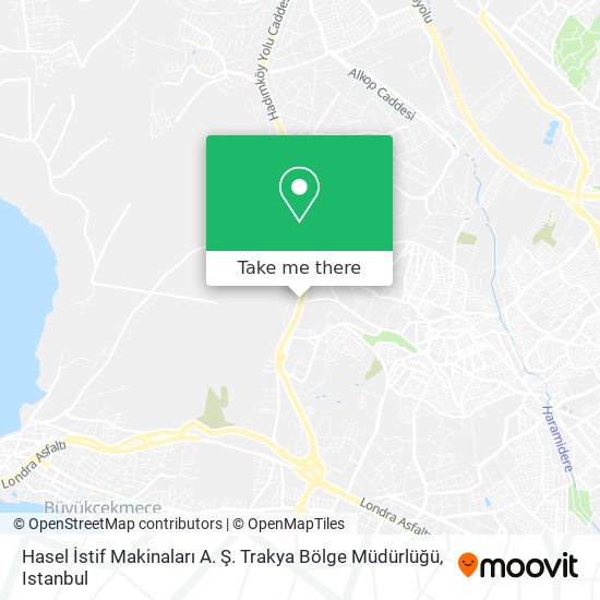 Hasel İstif Makinaları A. Ş. Trakya Bölge Müdürlüğü map