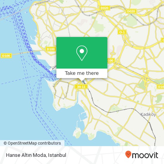 Hanse Altın Moda map