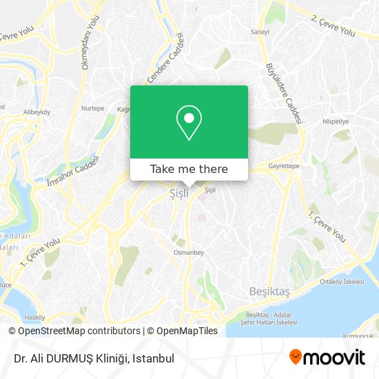 Dr. Ali DURMUŞ Kliniği map
