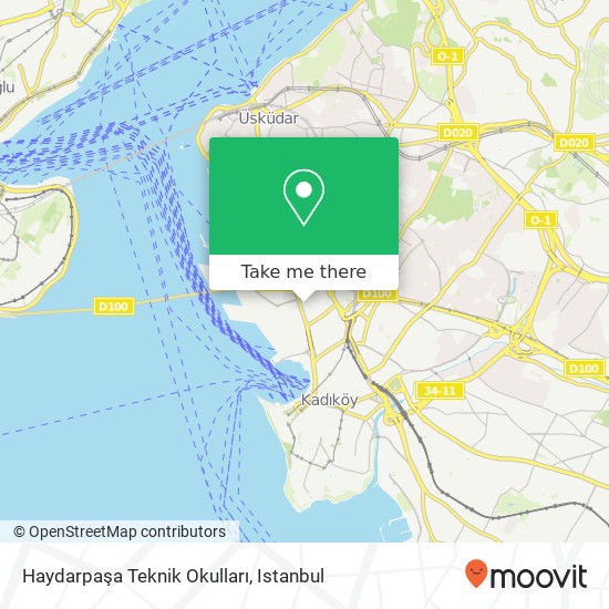 Haydarpaşa Teknik Okulları map