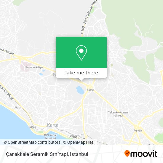 Çanakkale Seramik Srn Yapi map