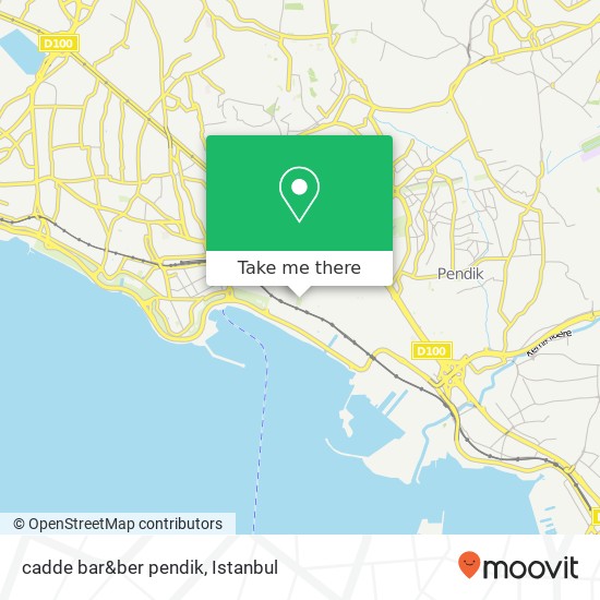 cadde bar&ber pendik map