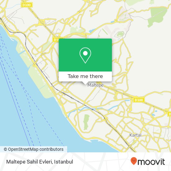 Maltepe Sahil Evleri map