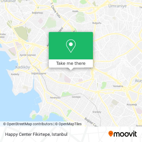 Happy Center Fikirtepe map