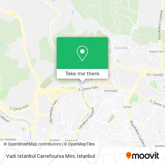 Vadi Istanbul Carrefoursa Mini map