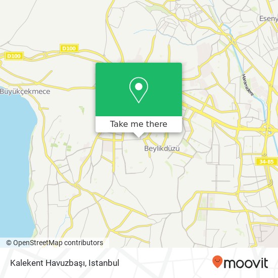 Kalekent Havuzbaşı map