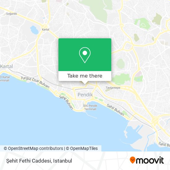 Şehit Fethi Caddesi map