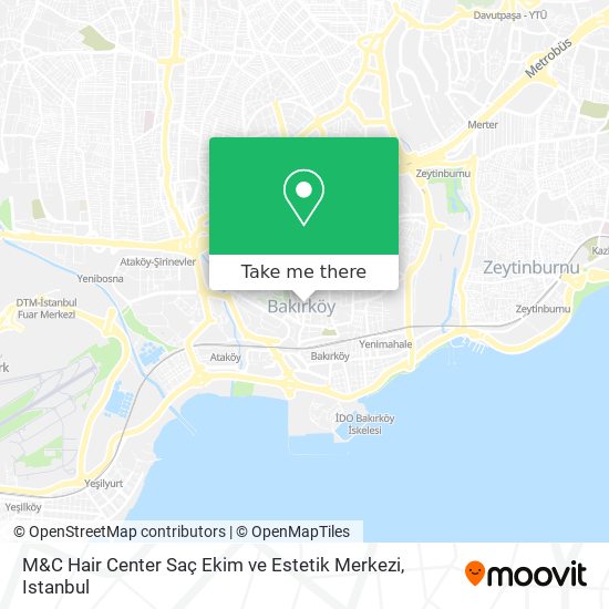 M&C Hair Center Saç Ekim ve Estetik Merkezi map