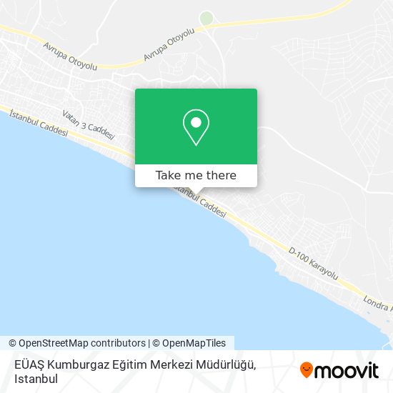 EÜAŞ Kumburgaz Eğitim Merkezi Müdürlüğü map