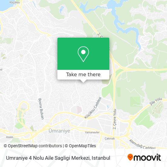 Umraniye 4 Nolu Aile Sagligi Merkezi map