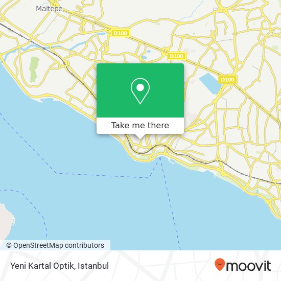 Yeni Kartal Optik map