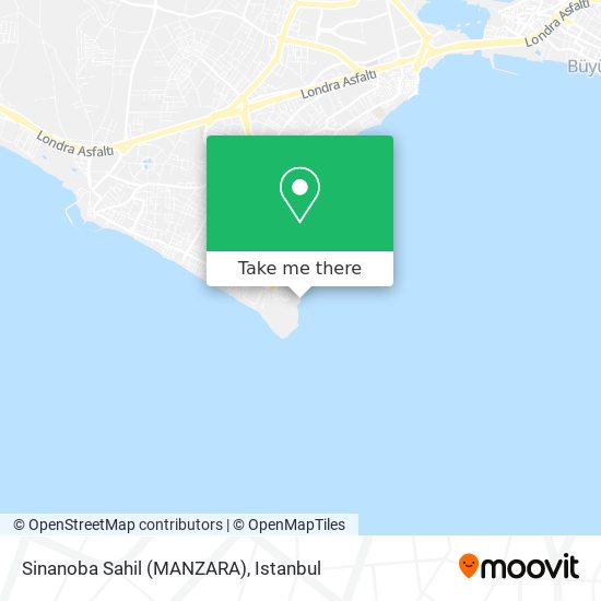 Sinanoba Sahil (MANZARA) map