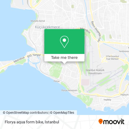 Florya aqua form bike map