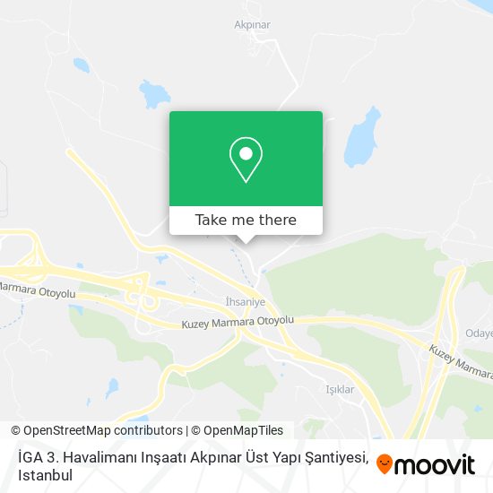 İGA 3. Havalimanı Inşaatı Akpınar Üst Yapı Şantiyesi map