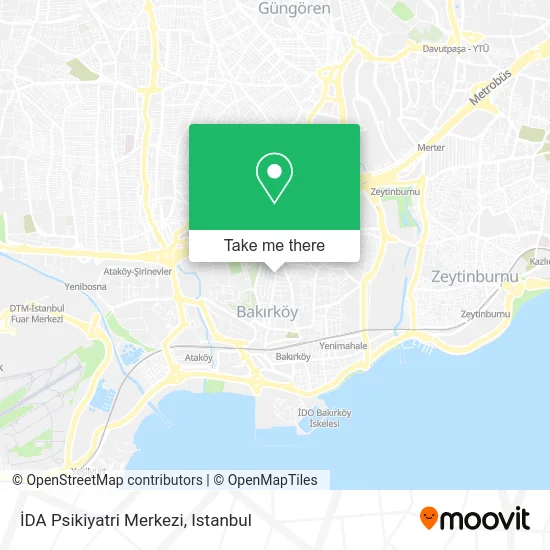 İDA Psikiyatri Merkezi map