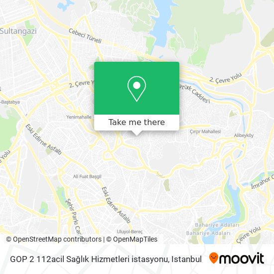 GOP 2 112acil Sağlık Hizmetleri istasyonu map