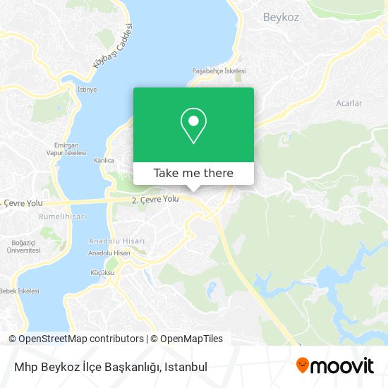 Mhp Beykoz İlçe Başkanlığı map