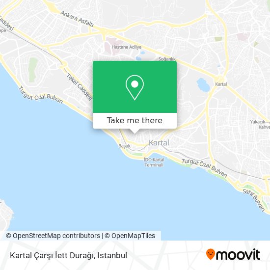 Kartal Çarşı İett Durağı map