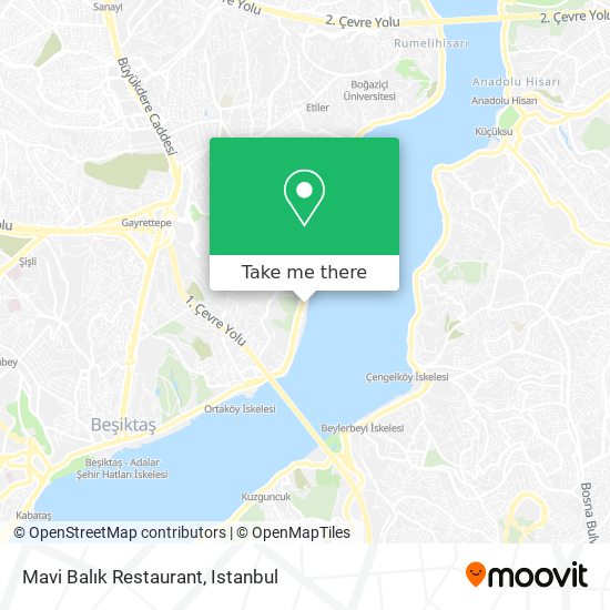 Mavi Balık Restaurant map