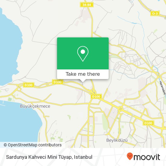 Sardunya Kahveci Mini Tüyap map