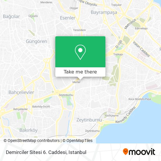 Demirciler Sitesi 6. Caddesi map