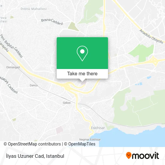 İlyas Uzuner Cad map