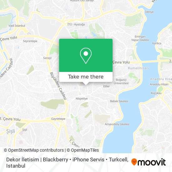 Dekor İletisim | Blackberry • iPhone Servis • Turkcell map