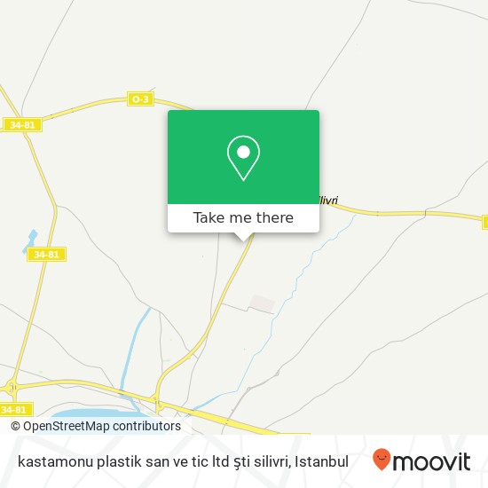 kastamonu plastik san ve tic ltd şti silivri map