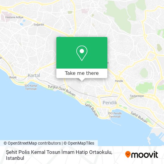 Şehit Polis Kemal Tosun İmam Hatip Ortaokulu map