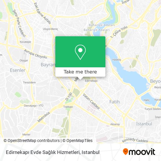 Edirnekapı Evde Sağlık Hizmetleri map