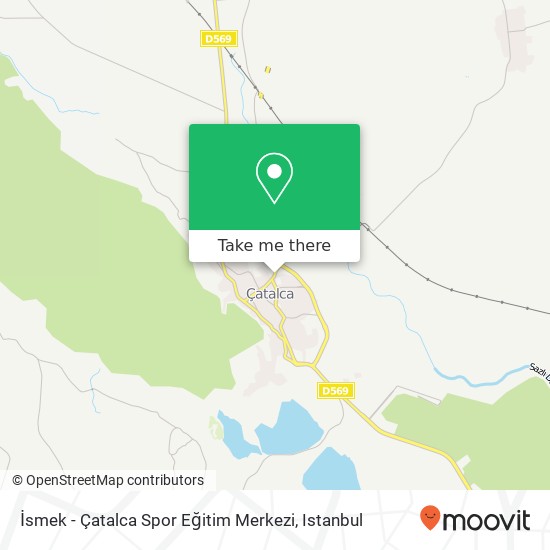 İsmek - Çatalca Spor Eğitim Merkezi map