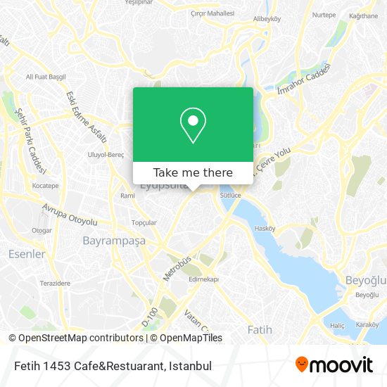 Fetih 1453 Cafe&Restuarant map