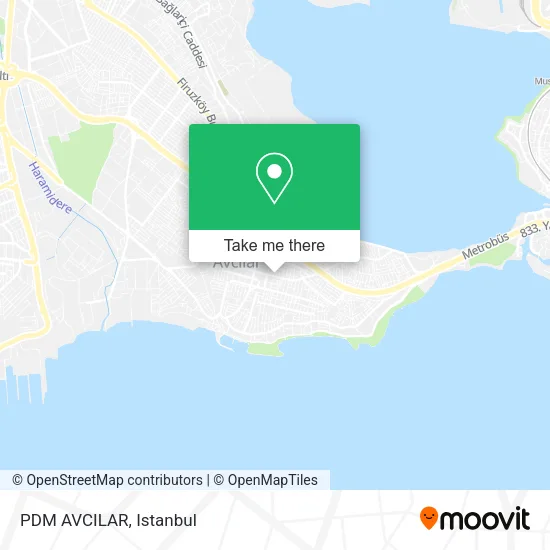 PDM AVCILAR map