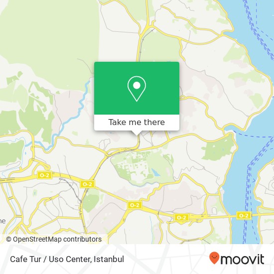 Cafe Tur / Uso Center map