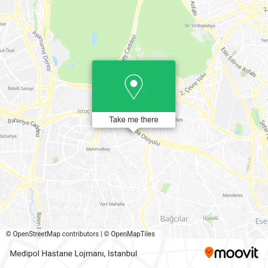 Medipol Hastane Lojmanı map