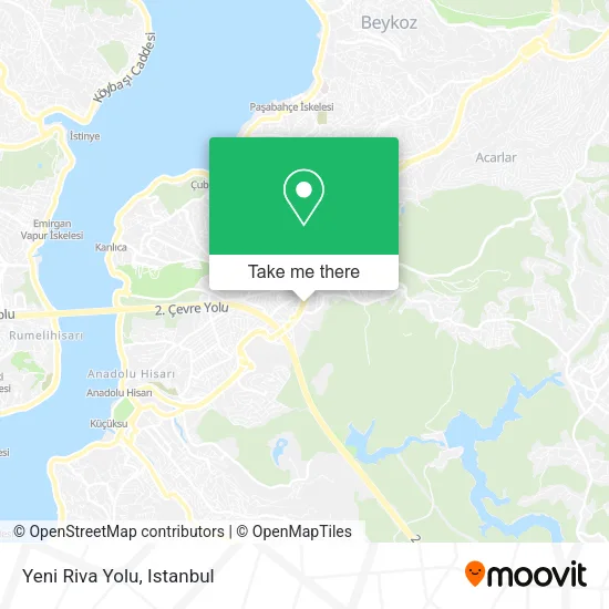 Yeni Riva Yolu map