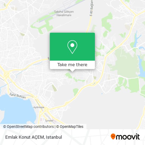 Emlak Konut AÇEM map