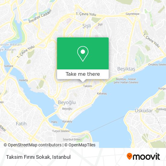 Taksim Fırını Sokak map