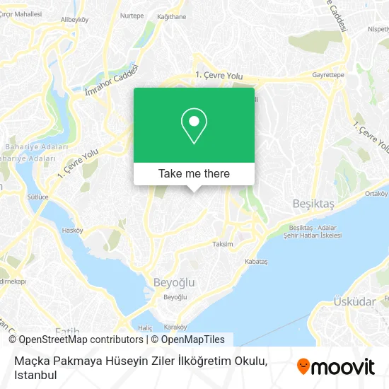 Maçka Pakmaya Hüseyin Ziler İlköğretim Okulu map