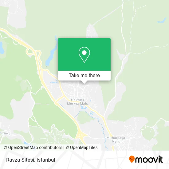 Ravza Sitesi map