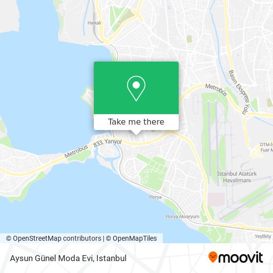 Aysun Günel Moda Evi map