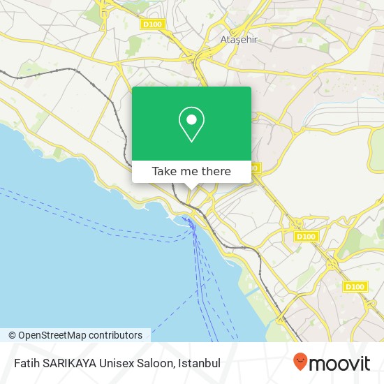 Fatih SARIKAYA Unisex Saloon map