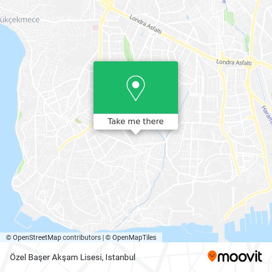 Özel Başer Akşam Lisesi map